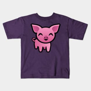 Pink Piglet Kids T-Shirt